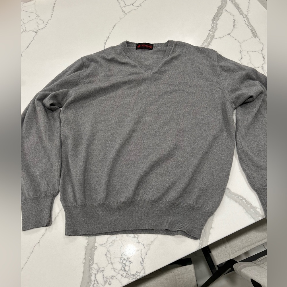 Size Small, Wool Il Granchio Made in Italy Men's Sweater, Luxury Quality